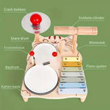 TinyBeats – Speels & Muzikaal – Houten Drumstel