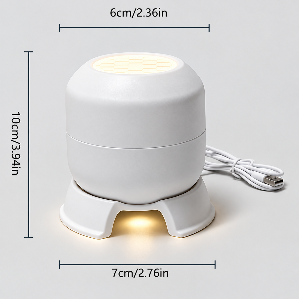 FrostyLight – Magisch & Sfeervol – Roterende Projectorlamp (Kerst & Halloween)