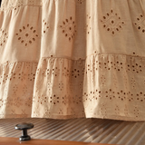 BohoBelle – Elegant & Comfortabel – Jurk met Broderie Details