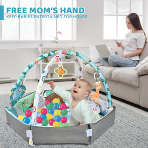SensoryHaven – 8-in-1 Groei & Spel – Baby Speelkleed