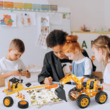 MetalBuild – Stoer & Educatief – Constructie Voertuig Set