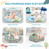 SensoryHaven – 8-in-1 Groei & Spel – Baby Speelkleed
