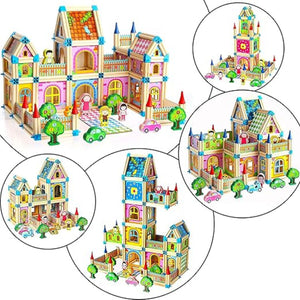 Woods – Duurzaam & Creatief – Houten Bouwset voor Kinderen