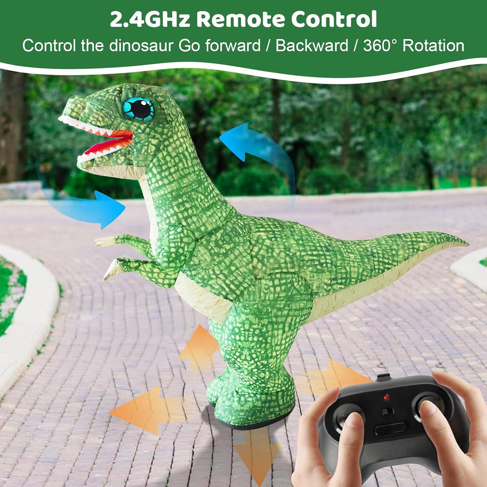MegaDino – Avontuurlijk & Interactief – Opblaasbare RC Dinosaurus