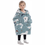 HappySnug – Schattig en comfortabel – Kinderdeken met capuchon