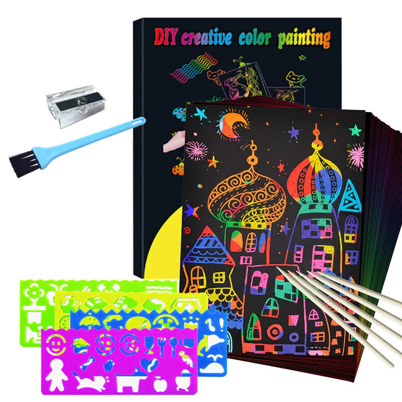 ColorBurst™ - Creatief met kleuren - Scratch Paper