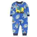 WarmBuddy – Schattig & Zacht – Baby Jumpsuit van Fleece met Cartoonprint