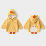 WinterBuddies – Warm & Schattig – Kinder Winterjas met Dierenprint