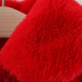 CozyPrincess – Warm & Elegant – Pluche Kinderjas met Strik