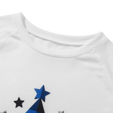 BlueChristmas – Elegant & Feestelijk – Familiepyjama met Kerstboomdesign