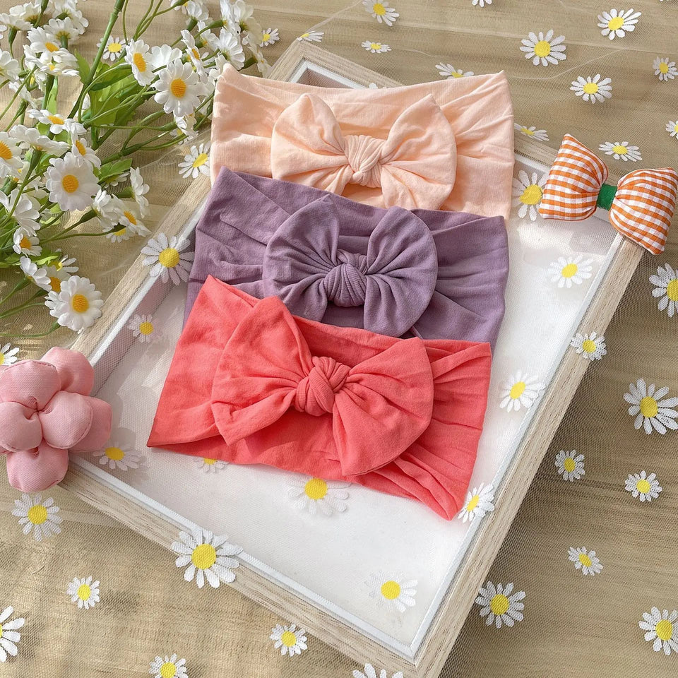 Mini Fashion – Modieus & Zacht – Kinder Strik Haarbanden