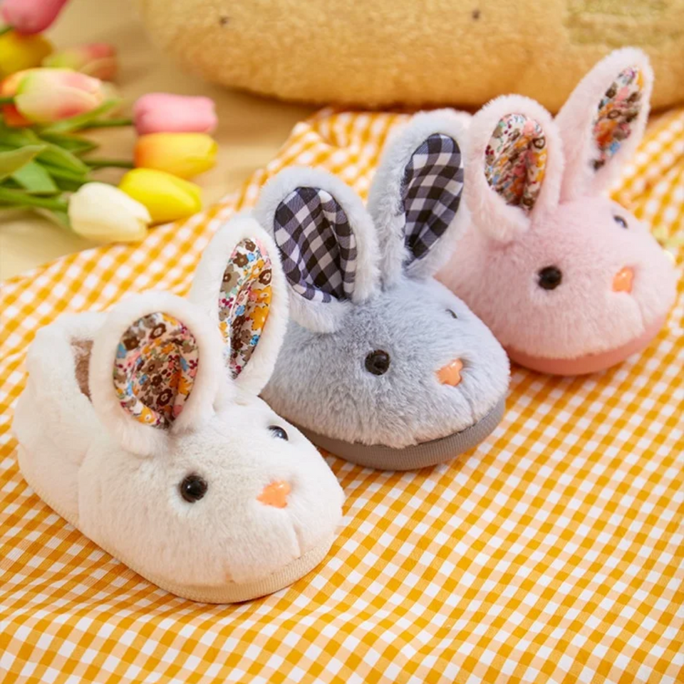 BunnyToes – Zacht & Warm – Pluche Konijnensloffen