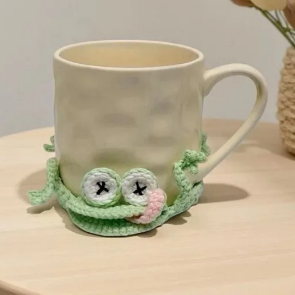 FunnyCritter – Grappig & Uniek – Gehaakte Dieren Onderlegger