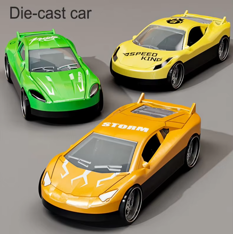 CarHauler – Speels & Avontuurlijk – Autotransporter Speelset met Raceauto’s