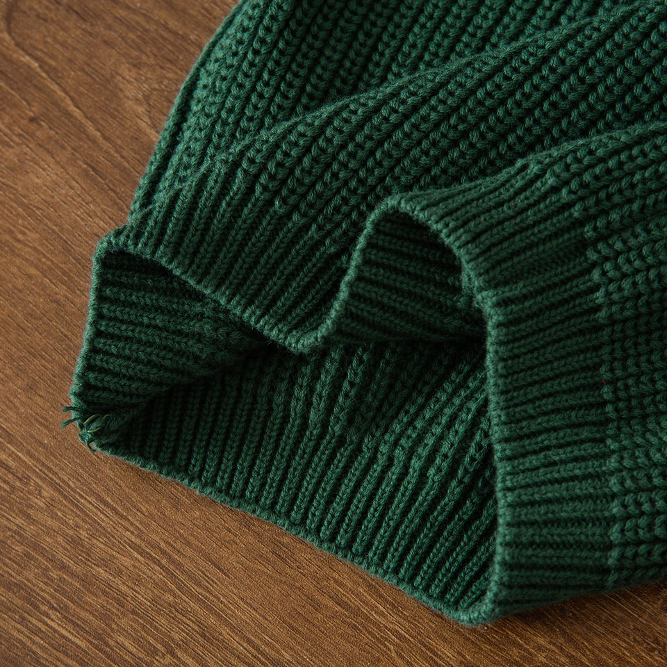 JoyKnit – Knus & Warm - Kersttrui met tekst