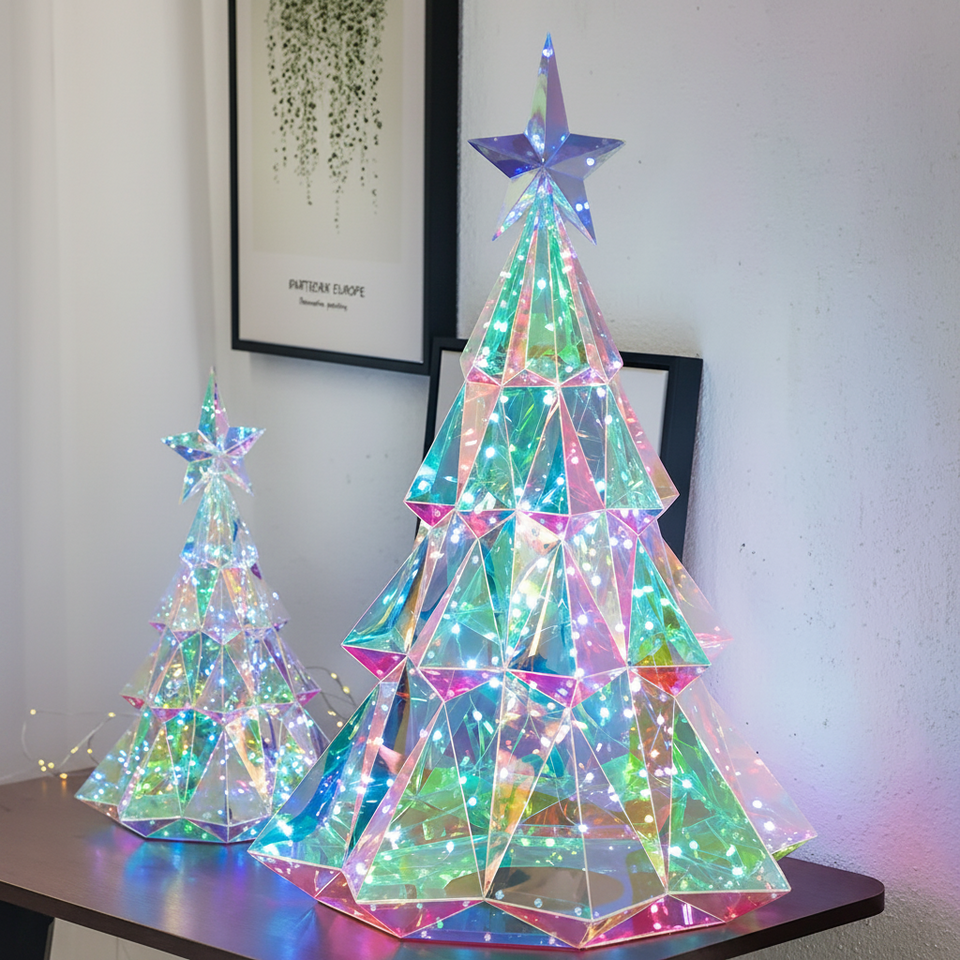 CrystalGlow – Feestelijk & Sfeervol – Decoratieve LED Kerstboom