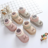 TinyFeet – Zacht & Ademend – Antislip Schoentjes met Strik