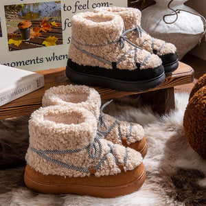 FurStep – Comfortabel & Stijlvol – Winterboots met Warme Bontvoering