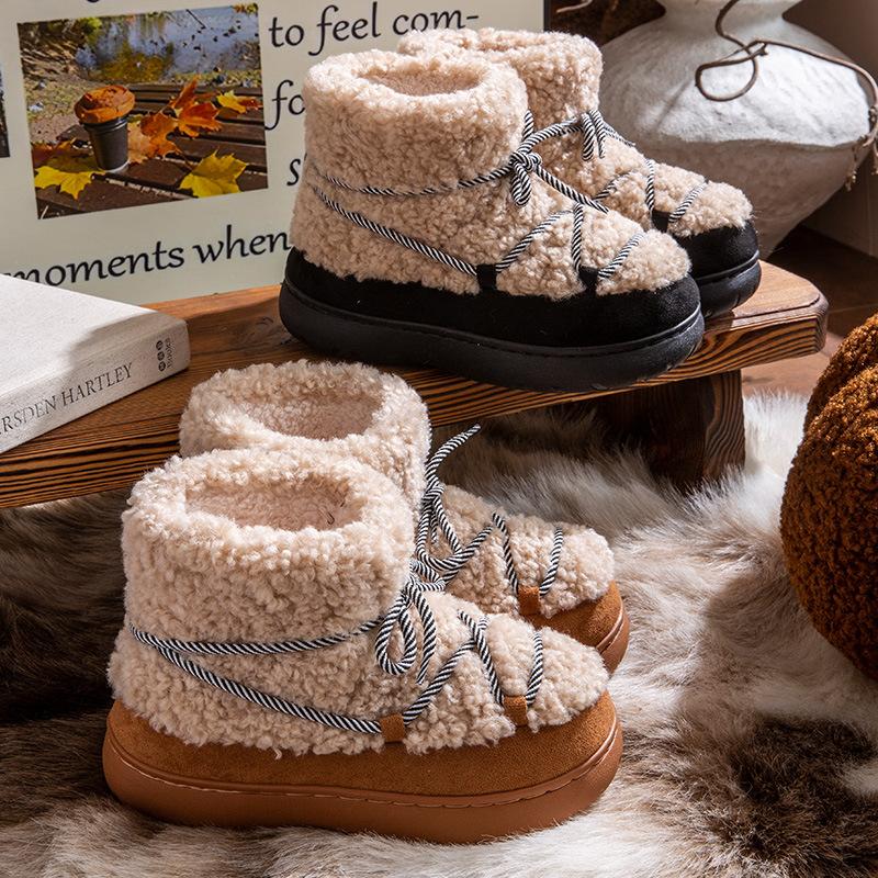 FurStep – Comfortabel & Stijlvol – Winterboots met Warme Bontvoering