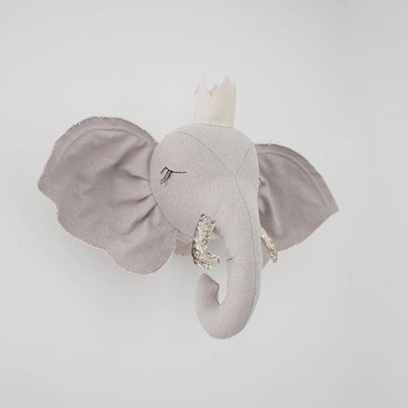 PlayNest – Zacht & Educatief – Pluche Dierenwanddecoratie