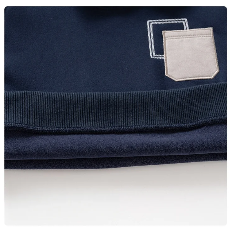 CoolJunior – Warm & Stijlvol – Jongens Trui met Denim Kraag