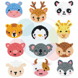 GemArt – Schattig & Glanzend – Diamant Painting Stickers