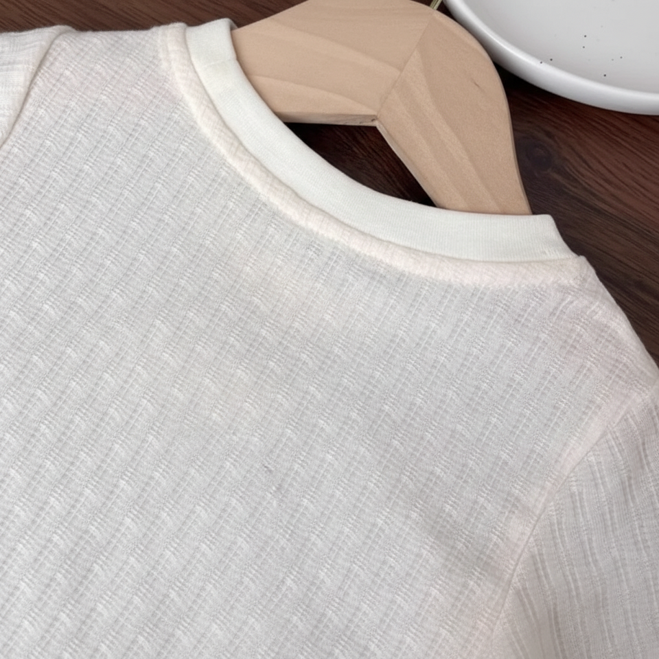 Polo Premium – Zacht & Schattig – T-shirt met Kanten Rand