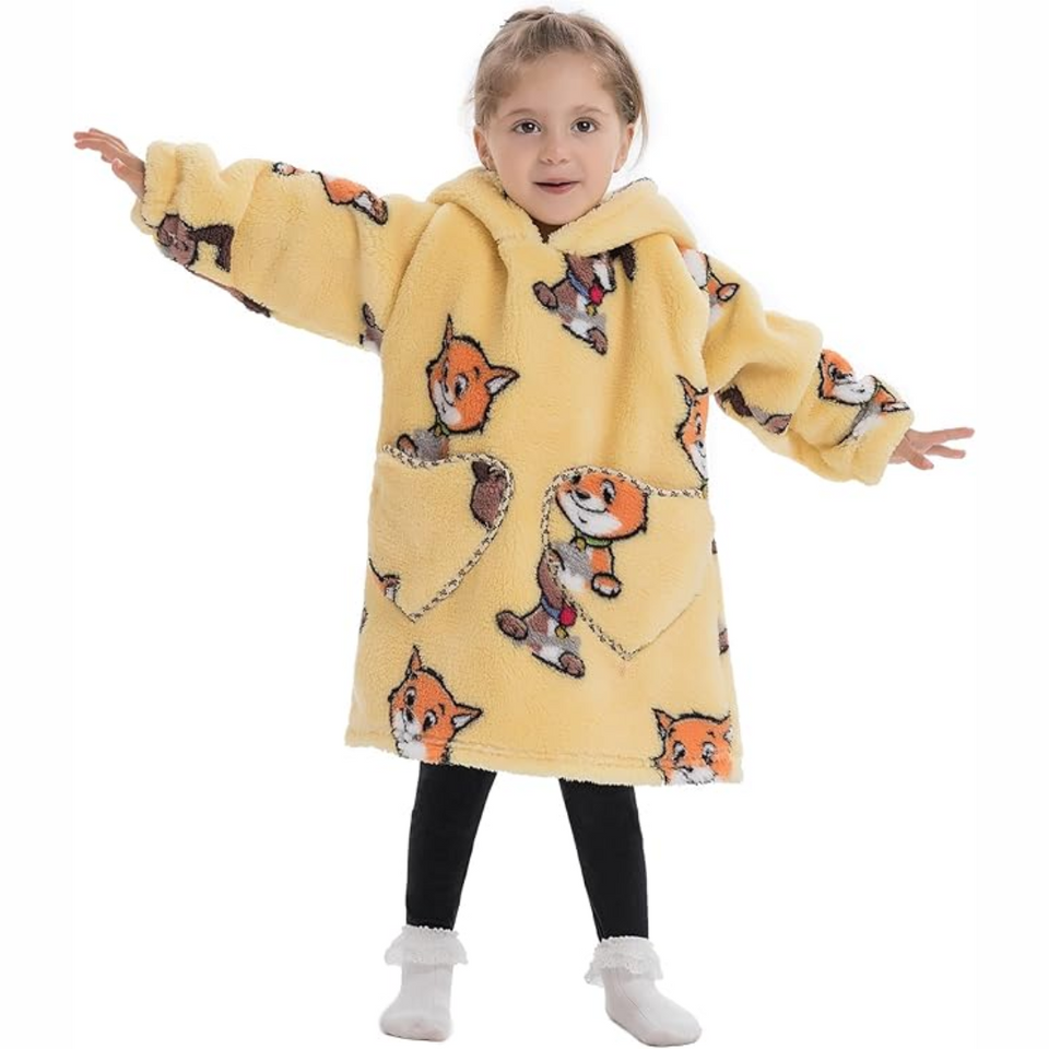 HappySnug – Schattig en comfortabel – Kinderdeken met capuchon
