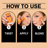 GlitterPop – Sprankelend & Feestelijk – Halloween Glitter Stick voor Gezicht, Haar en Lichaam