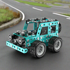 MetalBuild – Stoer & Educatief – Constructie Voertuig Set