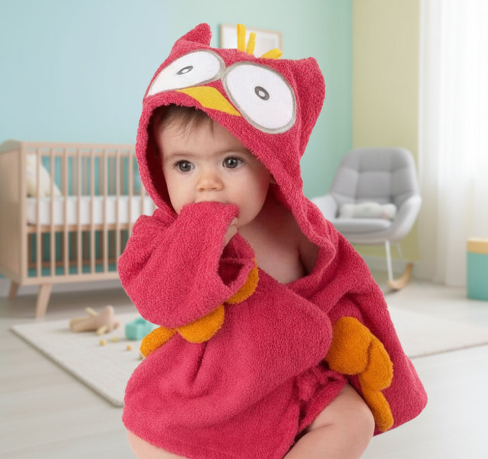 CozyNest – Zacht & Absorberend – Badjas met Dierendesign