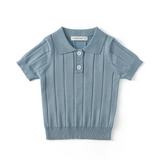 MiniLuxe – Elegant & Comfortabel – Polo Shirt met Gebreide Stof