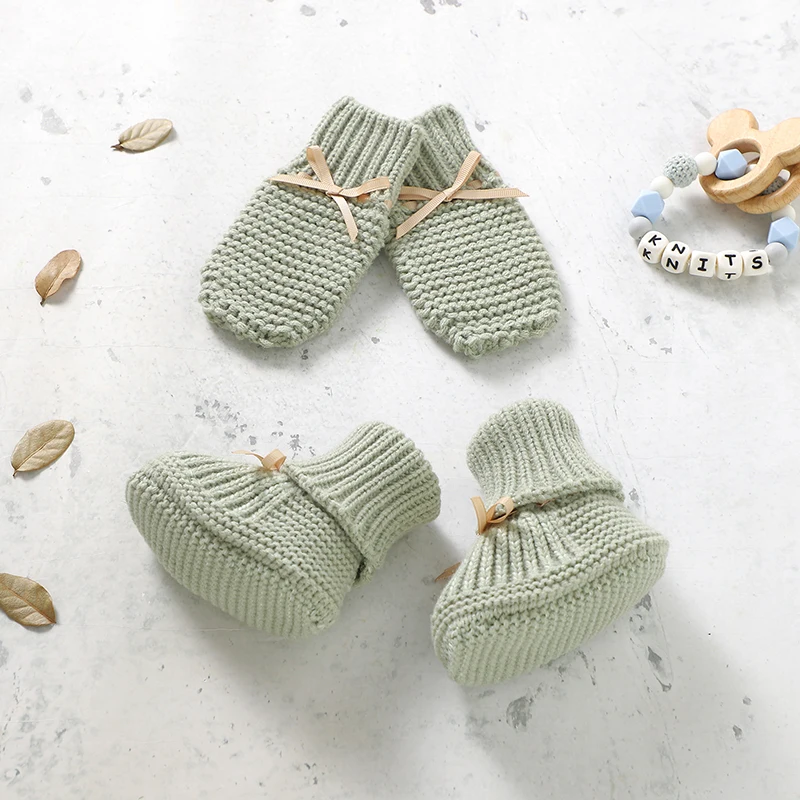 Booties & Mittens – Zacht & Warm – Handschoenen en Schoentjes Set