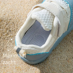 TinySteps - Natuurlijk & Veilig - Barefoot Babyschoenen Blauw