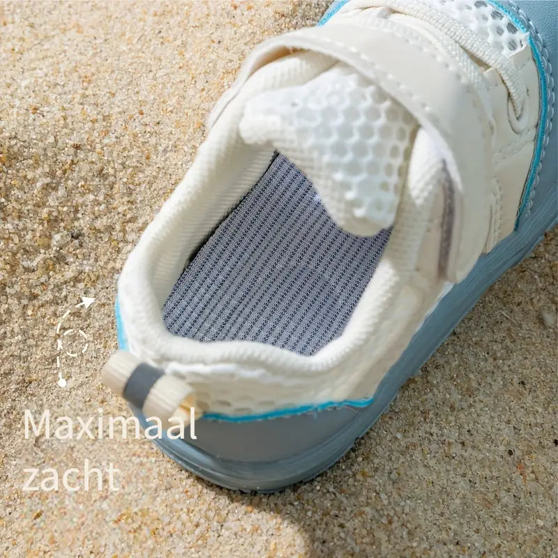 TinySteps - Natuurlijk & Veilig - Barefoot Babyschoenen Blauw