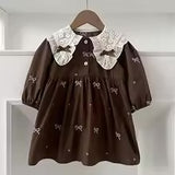 Mini Fashion™ - Comfortabel & Stijlvol - Lente Romper Jurkjes Kinderen
