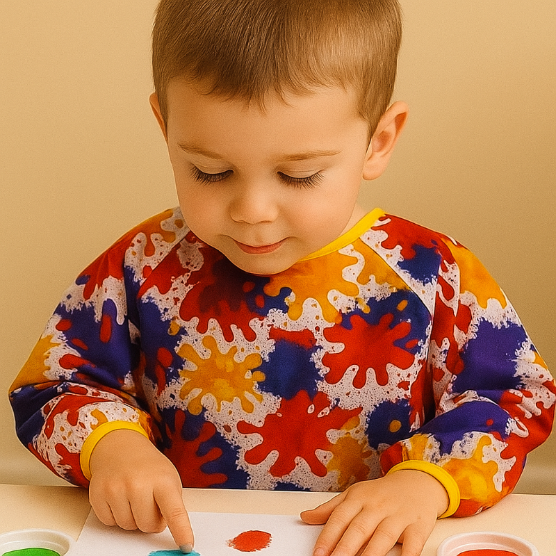 ArtEase – Kleurrijk & Waterafstotend – Verfschort voor Kinderen