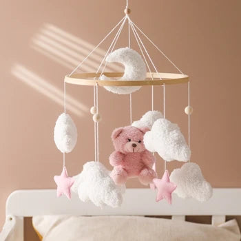 DreamBear – Rustgevend & Zacht – Babymobiel voor Box en Wieg
