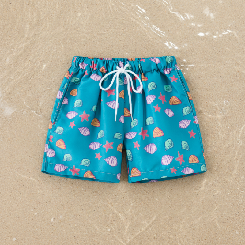 Beach Shorts – Lichtgewicht & speels – Tropisch Kinder Zwembroek