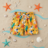 Beach Shorts – Lichtgewicht & speels – Tropisch Kinder Zwembroek