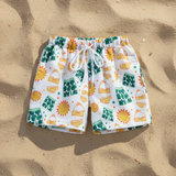Beach Shorts – Lichtgewicht & speels – Tropisch Kinder Zwembroek