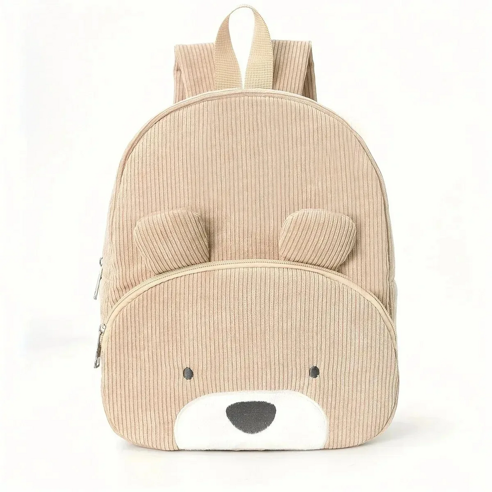 MyLittleBag – Persoonlijk & Schattig – Gepersonaliseerde Kinder Rugzak met Naam en Dierenprint