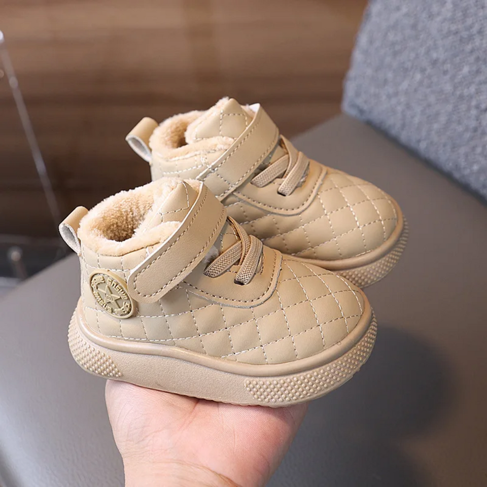 WarmWalk – Comfortabel & Trendy – Kinder Winterlaarzen met Pluche Voering