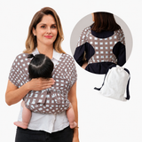 SoftNest - Comfortabel, Ademend & Veilig - Ergonomische Baby Draagdoek