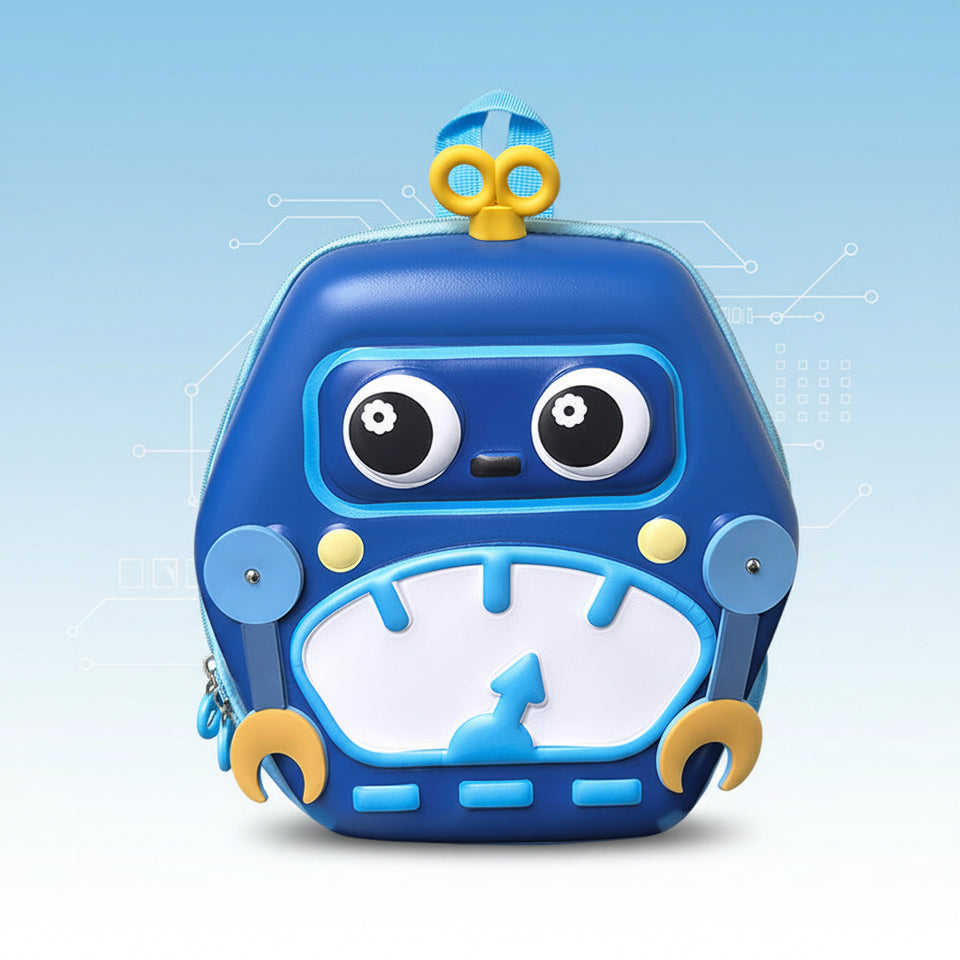 MiniBot – Stoer & Praktisch – Kinder Rugzak met Robot Design