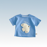 LittlePatch – Cartoon & Leuk  – Kinder T-shirt met Cartoon Patches