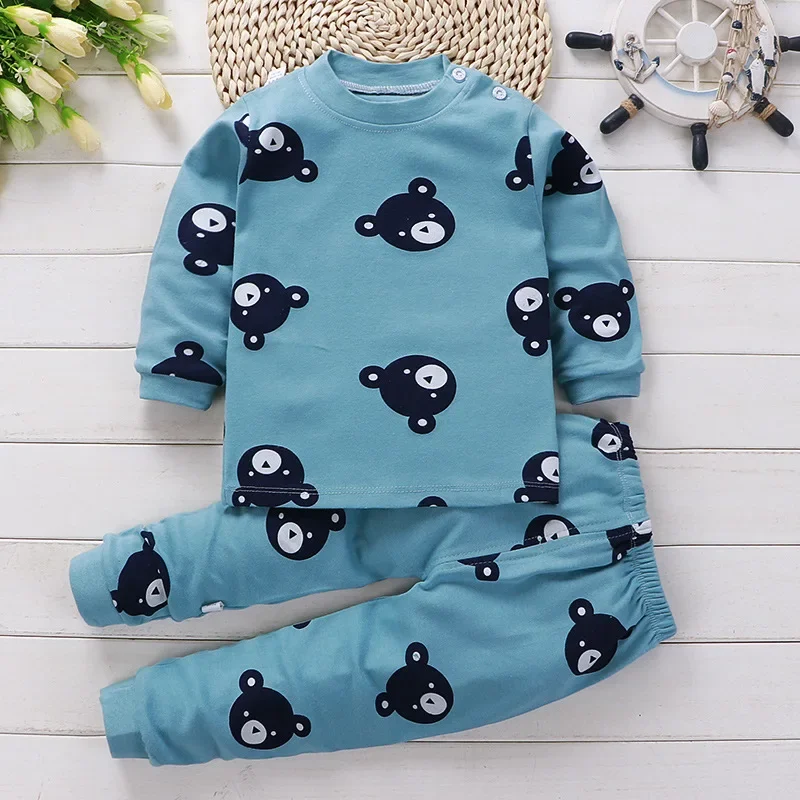 SleepBuddy – Zacht & Comfortabel – Kinder Pyjamaset met Lange Mouwen