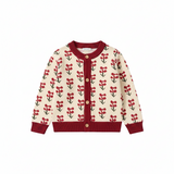 CozyCardi – Zacht & Warm – Gebreid Vestje met Leuke Prints