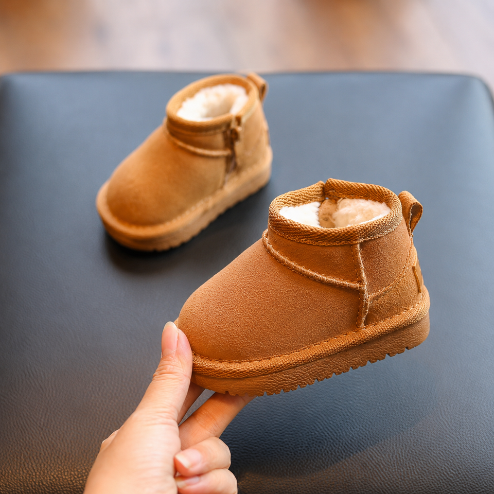CozySteps – Warm & Praktisch – Kinder Enkellaarsjes