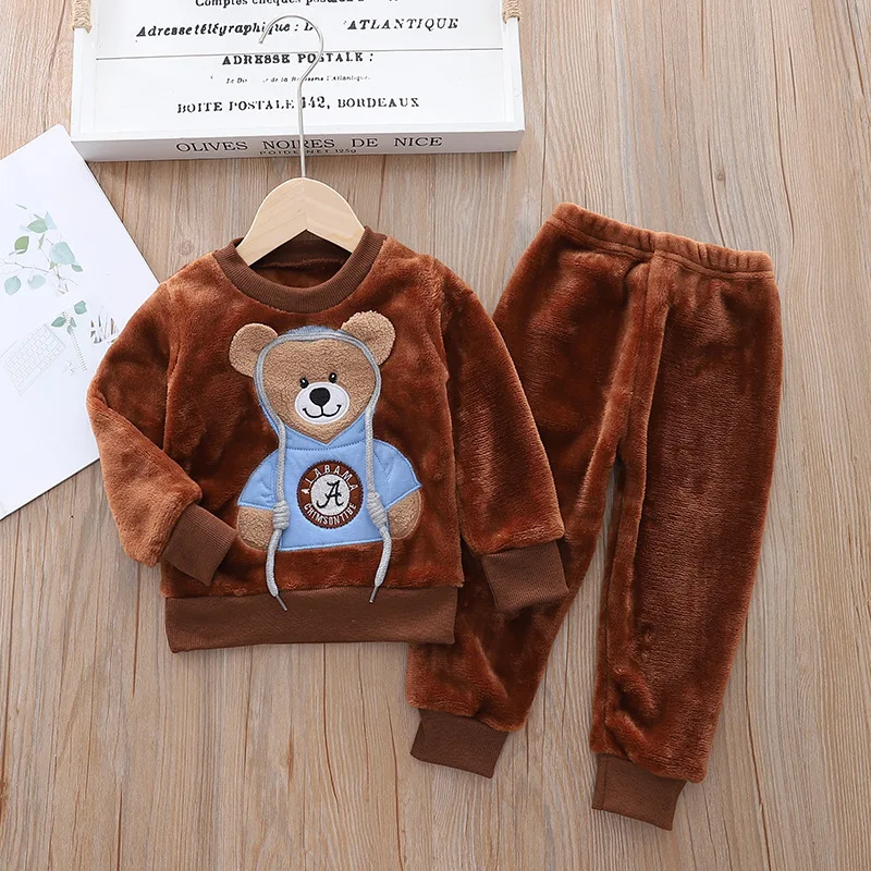 CozyBear – Warm & Zacht – Kinder Trainingspak met Berenmotief